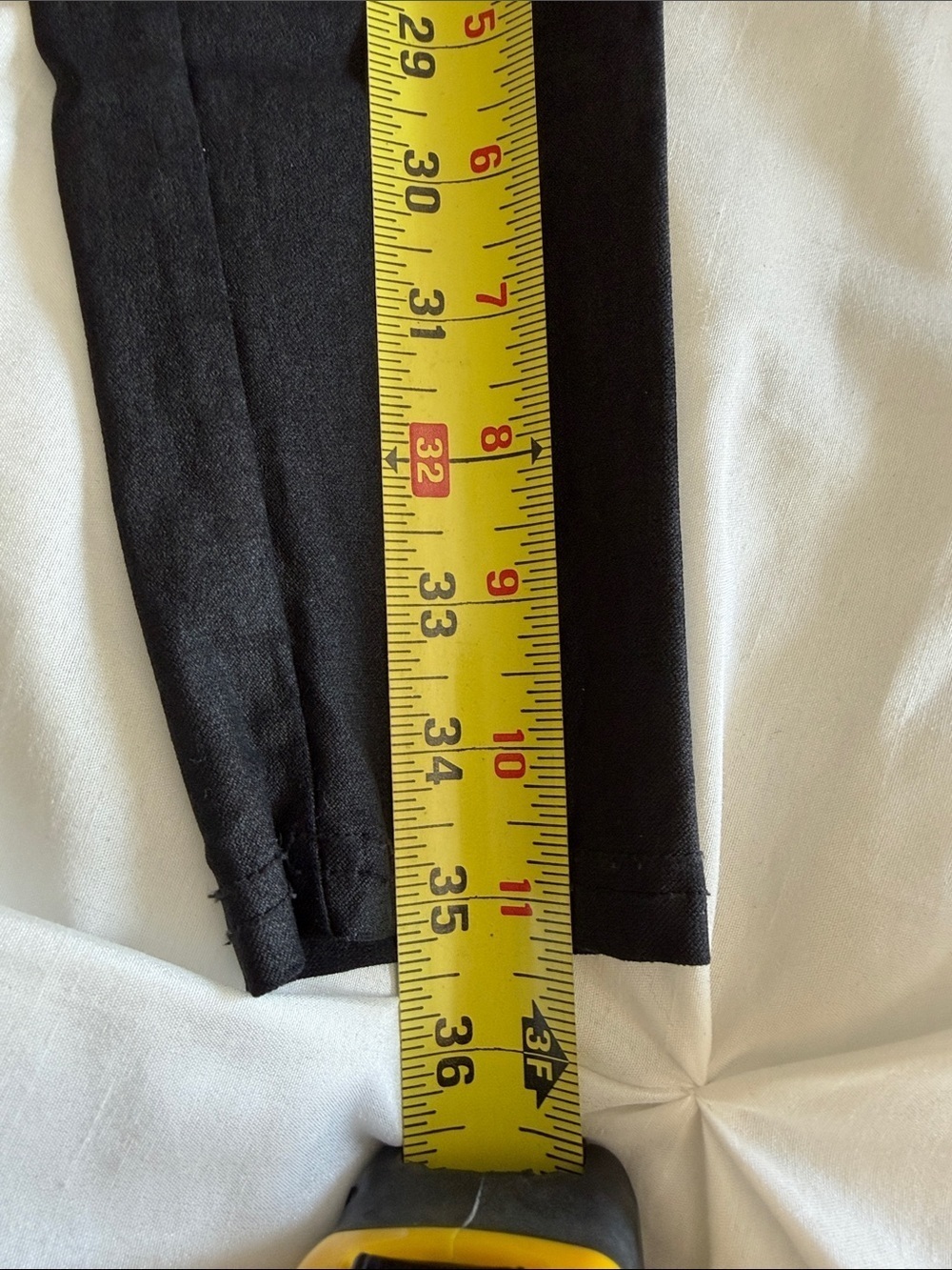 Saks Fifth Avenue Black Pants with Red Label - Picture 8 of 10
